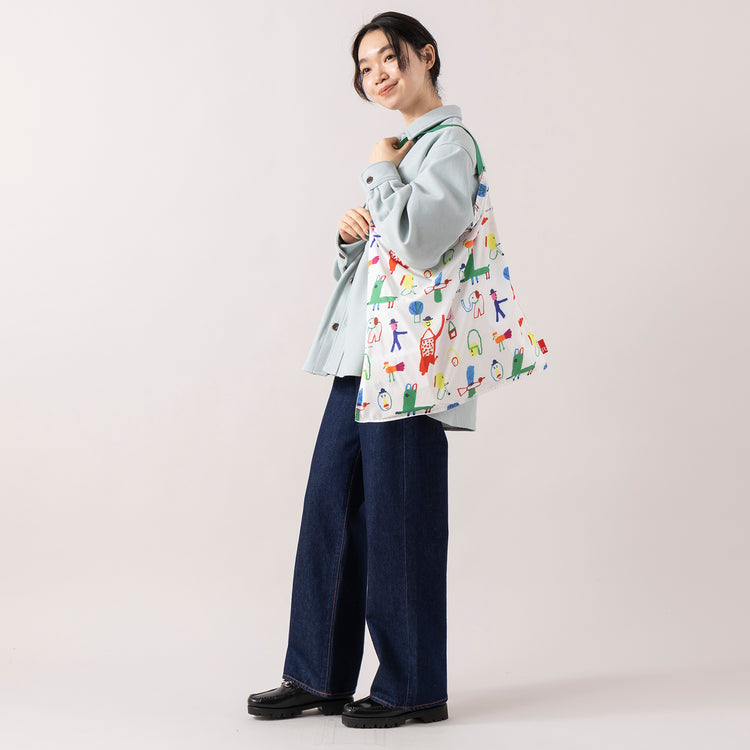 モデル身長165cm,LE MELANGEのオーバーサイズCPOジャケット|RNA-Nのアームウォーマー付きシルキーニットプルオーバー|NEEDBY heritageのLUNA,https://market.e-begin.jp/products/inf_lem1276s_lala|https://market.e-begin.jp/products/tky_rnn1429s_lala|https://market.e-begin.jp/products/gsr_ndh0873s_lala