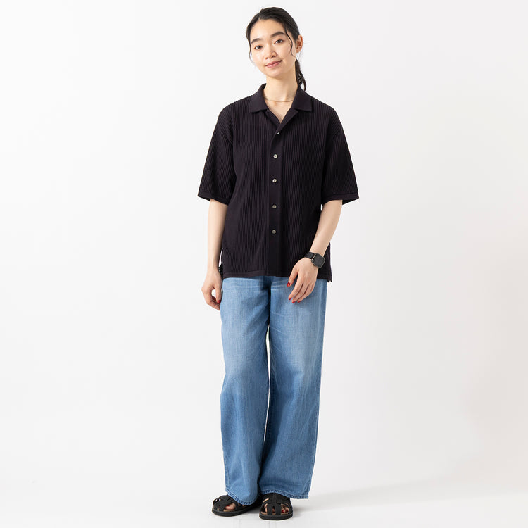 モデル身長165cm,YonetomiのCOTTON SUKASHI KNIT S/T|FALKEの2-Pack Top|GENUINSのOUD|Taaiiのベネチアンチェーンスリムネックレス,https://market.e-begin.jp/products/yts_ynt0431u_lala|https://market.e-begin.jp/products/boy_fal0317u_lala|https://market.e-begin.jp/products/boa_gns0297u_lala|https://market.e-begin.jp/products/tii_tii1120n_lala