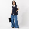 モデル身長163cm,BARNS OUTFITTERSのGOAT SS TEE PT|NOMBRE IMPAIRのリヨセルポリ麻 ロングベスト|caquのFS linen relaxpants ver.2|TIDEWAYのアラログ2wayかごバッグ|SPACE SOUVENIRのS.F. CAP|in moodの2連パール×シルバーネックレス,https://market.e-begin.jp/products/tka_bof0487u_lala|https://market.e-begin.jp/products/rdx_nmi0101u_lala||https://market.e-begin.jp/products/snk_tid0622q_lala|https://market.e-begin.jp/products/rid_ssv0480u_lala|https://market.e-begin.jp/products/inm_inm0825p_lala