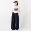 モデル身長163cm,BARNS OUTFITTERSのGOAT SS TEE PT|caquのFS linen relaxpants ver.2|TIDEWAYのノートPCも入る、大人レザートート（ショルダー付き）|SPACE SOUVENIRのS.F. CAP|in moodの2連パール×シルバーネックレス,https://market.e-begin.jp/products/tka_bof0487u_lala|https://market.e-begin.jp/products/snk_tid0273u_lala|https://market.e-begin.jp/products/rid_ssv0480u_lala|https://market.e-begin.jp/products/inm_inm0825p_lala