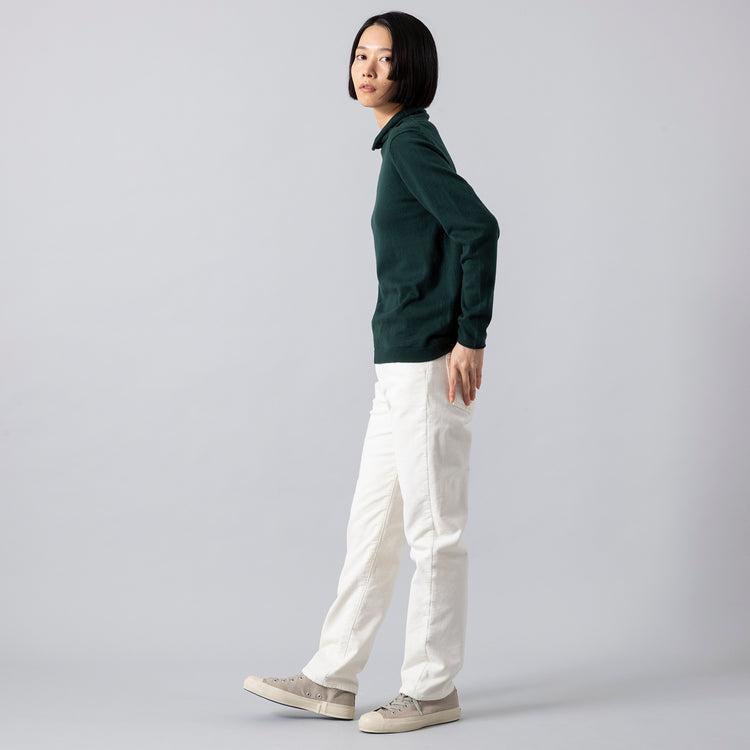 着用サイズ1 (モデル身長165cm),HEAVENLYのCotton Cashmere Knit Turtle Pullover|Moonstarのローバスケットヴィンテージグレー,https://market.e-begin.jp/products/dlt_hvr0490r_lala|https://market.e-begin.jp/products/mns_mns0286o_lala