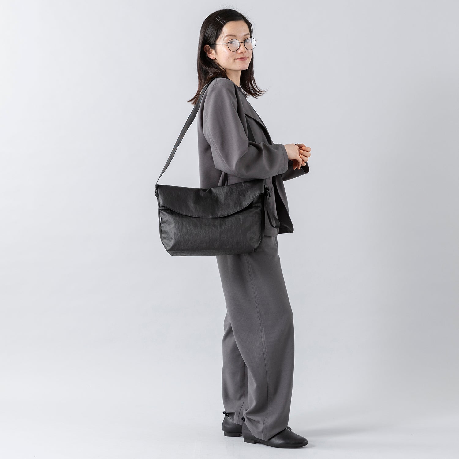 NESK | ネスク 口折れショルダーバッグ