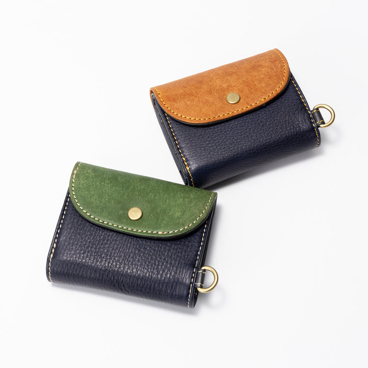 NELD | ネルド　インディゴレザー ミニ財布