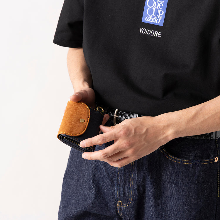 NELD | ネルド　インディゴレザー ミニ財布