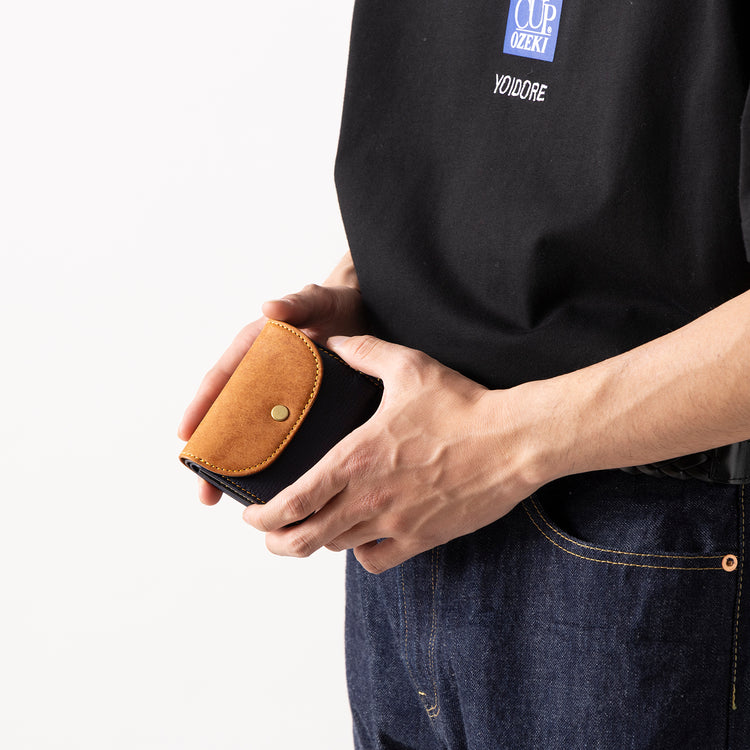 NELD | ネルド　インディゴレザー ミニ財布