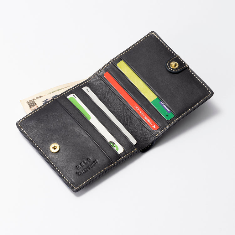 NELD | ネルド　インディゴレザー 短財布
