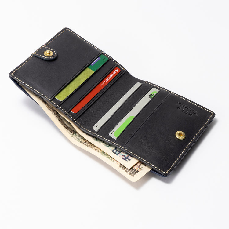 NELD | ネルド　インディゴレザー 短財布