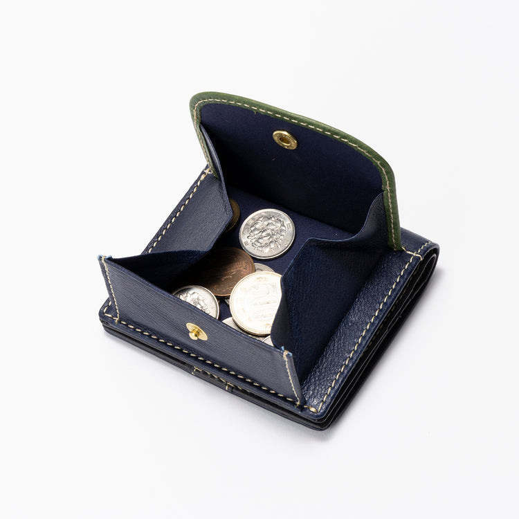 NELD | ネルド　インディゴレザー 短財布