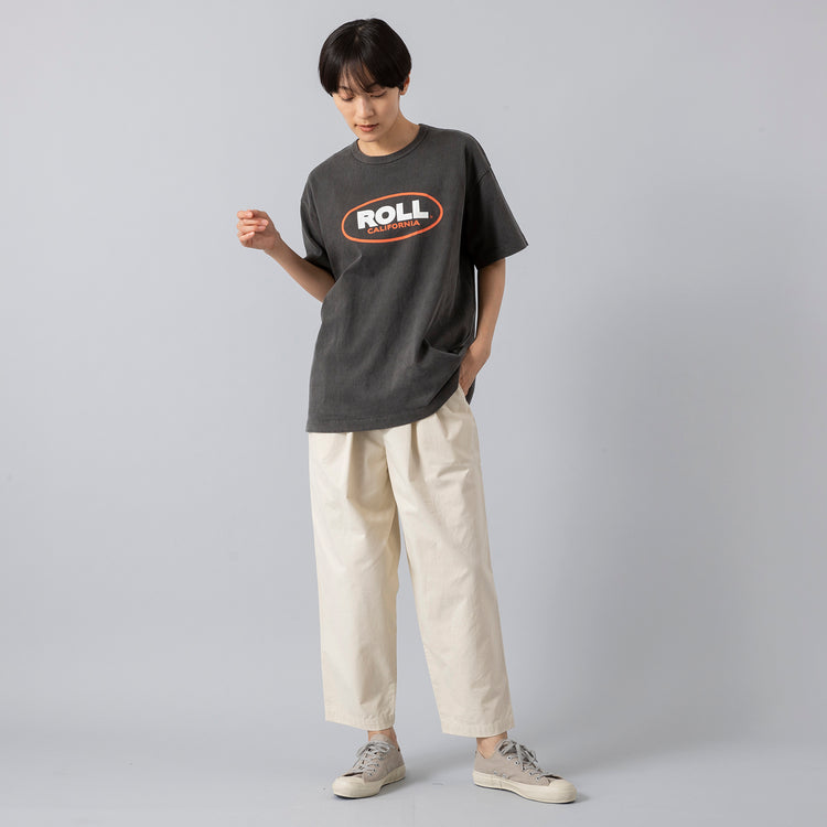 モデル身長163cm,HeavenlyのCotton Twill Easy Pants|Moonstarのローバスケットヴィンテージグレー,https://market.e-begin.jp/products/dlt_hvr0022r_lala|https://market.e-begin.jp/products/mns_mns0286o_lala