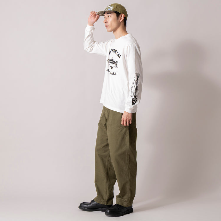 着用サイズL (モデル身長180cm)