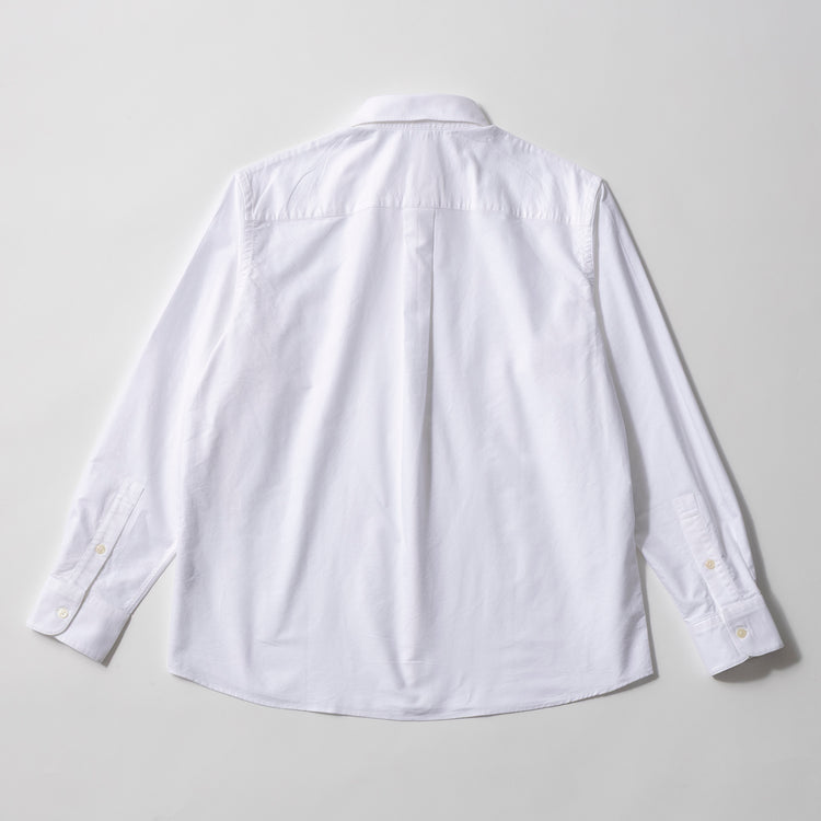 BARNS OUTFITTERS | バーンズ アウトフィッターズ　TRAD OX L/S SHIRT