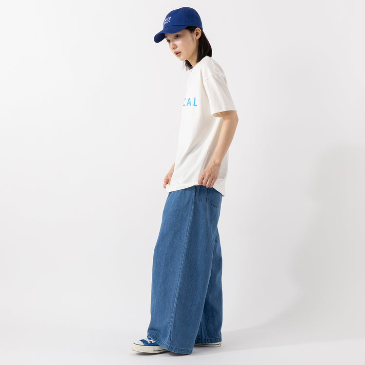 モデル身長163cm,caquのFS linen relaxpants ver.2|SPACE SOUVENIRのS.F. CAP,https://market.e-begin.jp/products/tan_caq0488u_lala|https://market.e-begin.jp/products/rid_ssv0480u_lala