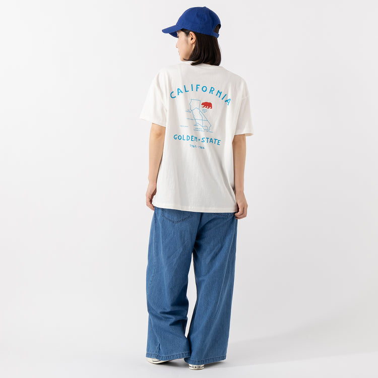 モデル身長163cm,caquのFS linen relaxpants ver.2|SPACE SOUVENIRのS.F. CAP,https://market.e-begin.jp/products/tan_caq0488u_lala|https://market.e-begin.jp/products/rid_ssv0480u_lala