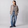 モデル身長163cm,BARNS OUTFITTERSのROLL COACH JK|VENT BLANC+の12oz デニム コクーン パンツ|MOONSTARのオールネイビーのコットンスエードLOAFY,https://market.e-begin.jp/products/tka_bof0641r_lala|https://market.e-begin.jp/products/stl_ven0683r_lala|https://market.e-begin.jp/products/mns_mns0147p_lala