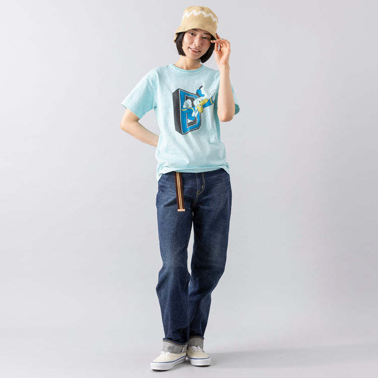モデル身長165cm,caquのモダンクラシック|el mareのグアテマラハット|rapiécageのラインテープベルト,https://market.e-begin.jp/products/tan_caq0202n_lala|https://market.e-begin.jp/products/sir_eds0749q_lala|https://market.e-begin.jp/products/rdx_rpc0414s_lala