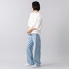 モデル身長165cm,JOHNBULLのデニムワイドジーンズ|OMCCのRound Shoulder|rapiécageの3wayビーズネックレス＆グラスホルダー,https://market.e-begin.jp/products/jbu_jbu0060p_lala|https://market.e-begin.jp/products/ser_omc0622s_lala|https://market.e-begin.jp/products/rdx_rpc0763s_lala