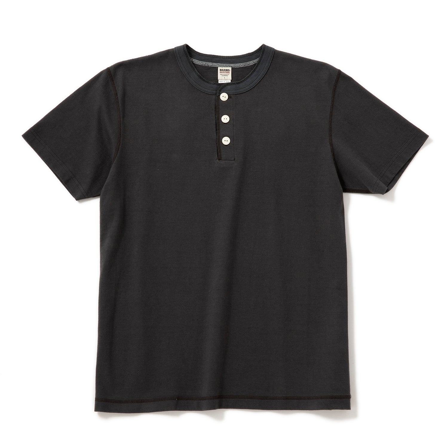 BARNS OUTFITTERS | バーンズ アウトフィッターズ COZUN SS HENLEY-T