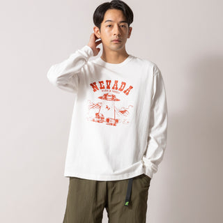 BARNS OUTFITTERS | バーンズ アウトフィッターズ　JP MADE LS TEE PT