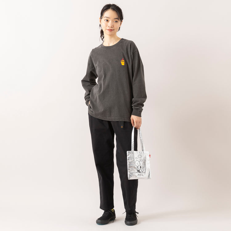 モデル身長165cm,BARNS OUTFITTERSのTUBE LS PT TEES PG|ROKXのMG JAM PANT|ROOTOTEのIP.BR.メタリック.Peanuts-0Q|Moonstarの帰ってきたDECK SPORT|meri ja kuuのリブ先丸シルクコットンソックス,https://market.e-begin.jp/products/tka_bof1020s_lala|https://market.e-begin.jp/products/sct_rok1039s_lala|https://market.e-begin.jp/products/sup_roo1047s_lala|https://market.e-begin.jp/products/mns_mns0718r_lala|https://market.e-begin.jp/products/hpn_mjk1012s_lala