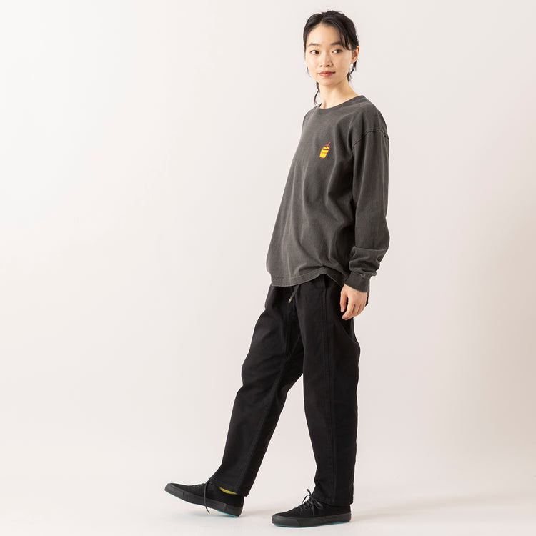 モデル身長165cm,BARNS OUTFITTERSのTUBE LS PT TEES PG|ROKXのMG JAM PANT|Moonstarの帰ってきたDECK SPORT|meri ja kuuのリブ先丸シルクコットンソックス,https://market.e-begin.jp/products/tka_bof1020s_lala|https://market.e-begin.jp/products/sct_rok1039s_lala|https://market.e-begin.jp/products/mns_mns0718r_lala|https://market.e-begin.jp/products/hpn_mjk1012s_lala