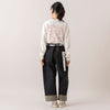 モデル身長165cm,BARNS OUTFITTERSのTUBE LS PT TEES PG|80/40 BY SKEVEの40inch SELVEDGE DENIM（INDIGO）|Moonstarのローバスケットヴィンテージグレー|rapiécageのベロアリボンチョーカーネックレス,https://market.e-begin.jp/products/tka_bof1020s_lala|https://market.e-begin.jp/products/sta_ske0981s_lala|https://market.e-begin.jp/products/mns_mns0286o_lala|https://market.e-begin.jp/products/rdx_rpc1017s_lala