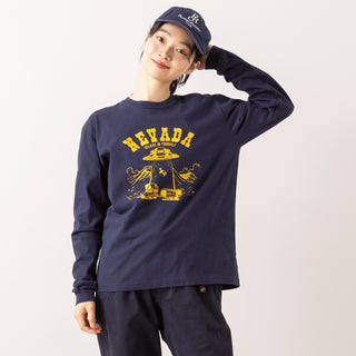 BARNS OUTFITTERS | バーンズ アウトフィッターズ　JP MADE LS TEE PT【NEVADA】
