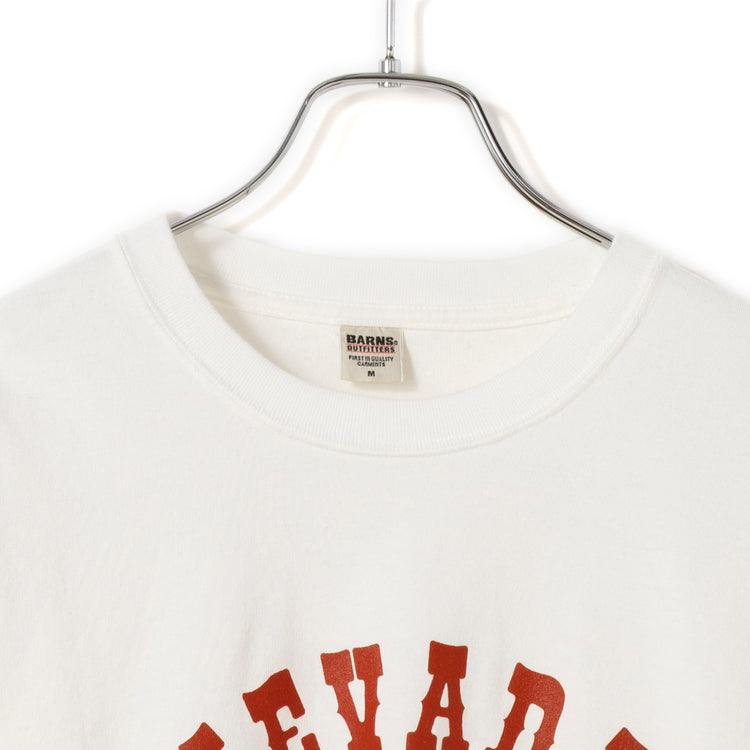 BARNS OUTFITTERS | バーンズ アウトフィッターズ　JP MADE LS TEE PT【NEVADA】