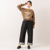 モデル身長165cm,BARNS OUTFITTERSのJP MADE LS TEE PT|80/40 BY SKEVEの40inch SELVEDGE DENIM（BLACK）|meri ja kuuのballoon stripソックス|MASTER&Co.のクウォーターメッシュレザーベルト,https://market.e-begin.jp/products/tka_bof1021s_lala|https://market.e-begin.jp/products/sta_ske0982s_lala|https://market.e-begin.jp/products/hpn_mjk1010s_lala|https://market.e-begin.jp/products/mhg_msc0819p_lala