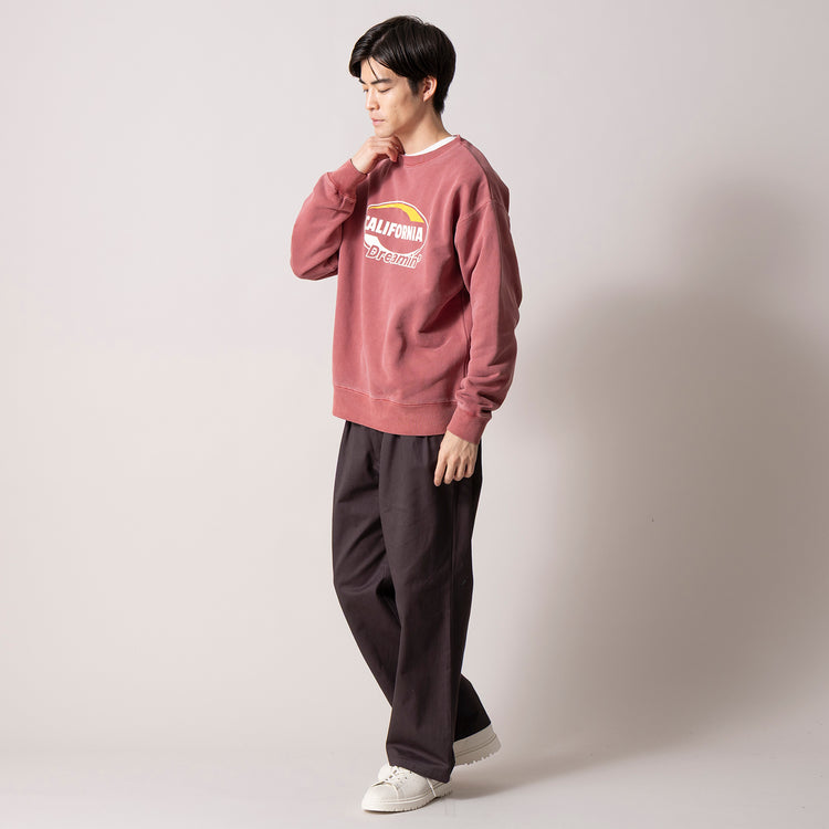 モデル身長180cm (Lサイズ着用)