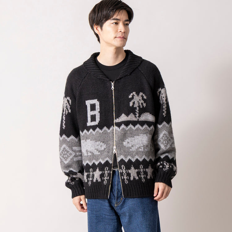 モデル身長180cm (Lサイズ着用)