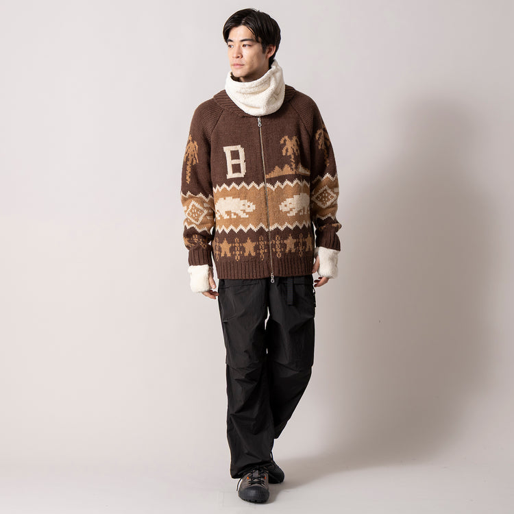 モデル身長180cm (Lサイズ着用)