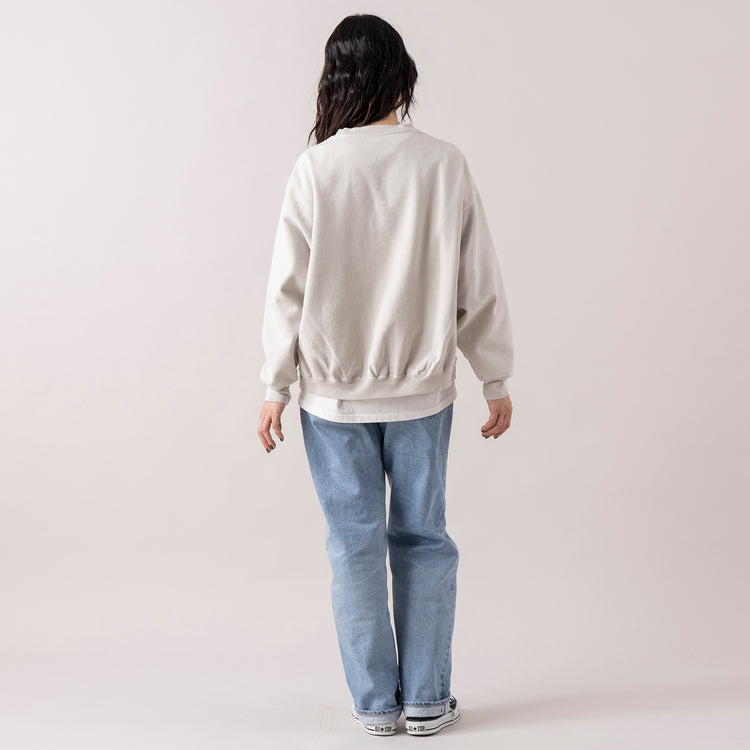 モデル身長165cm,FIL DE FERのUSA COTTON製品染 クルーネックTEE|caquのモダンクラシック,https://market.e-begin.jp/products/rdx_fdf1309s_lala|https://market.e-begin.jp/products/tan_caq0085h_lala
