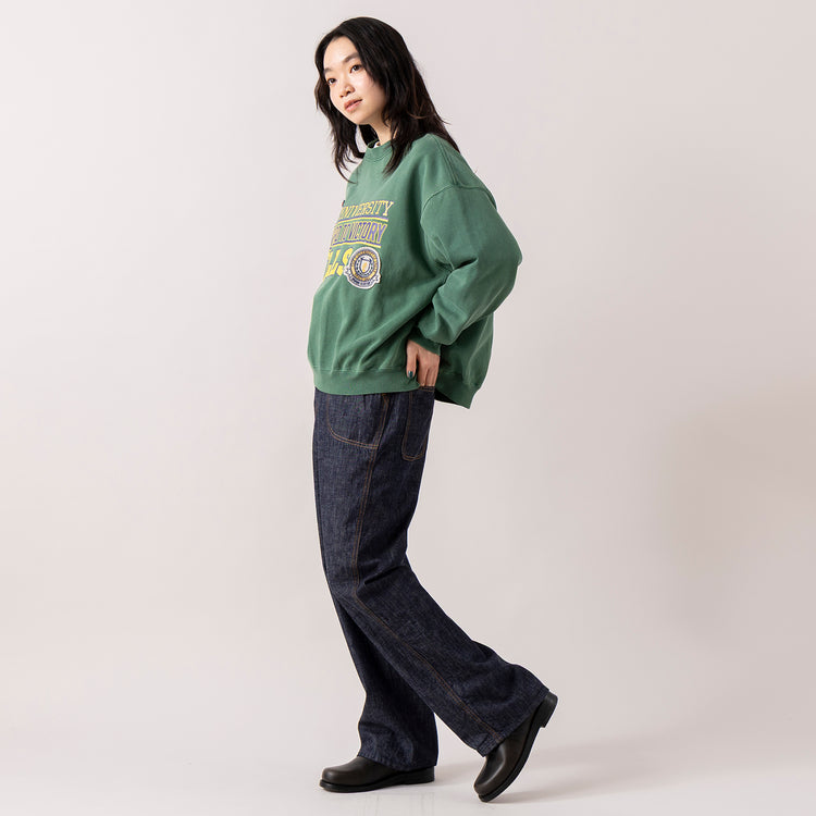 モデル身長165cm,FIL DE FERのUSA COTTON製品染 クルーネックTEE|BARNS OUTFITTERSのATHLETIC CREW SW PT|caquのranch pants ver.2|DiuのViola,https://market.e-begin.jp/products/rdx_fdf1309s_lala|https://market.e-begin.jp/products/tka_bof1409s_lala|https://market.e-begin.jp/products/tan_caq1410s_lala|https://market.e-begin.jp/products/cil_diu1296s_lala