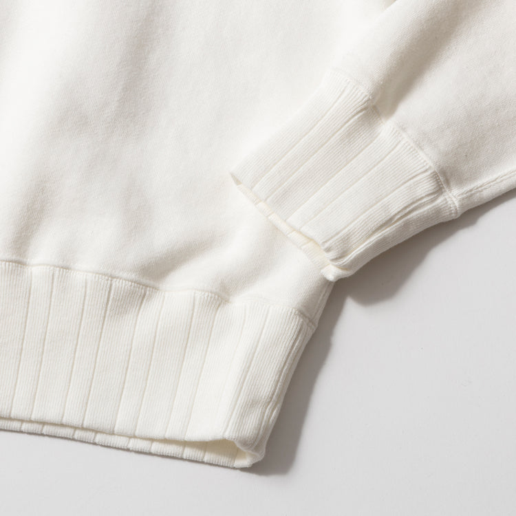 BARNS OUTFITTERS | バーンズ アウトフィッターズ　NEEDLE-RIBBED CRW PT