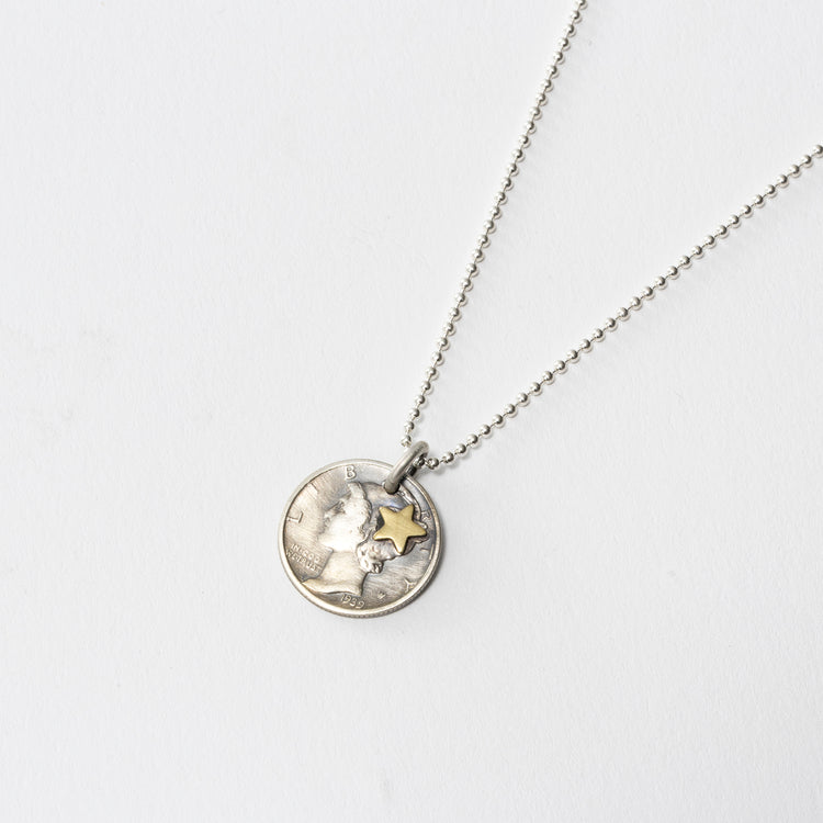 BUTTON WORKS | ボタンワークス　マーキュリーコインネックレスFC