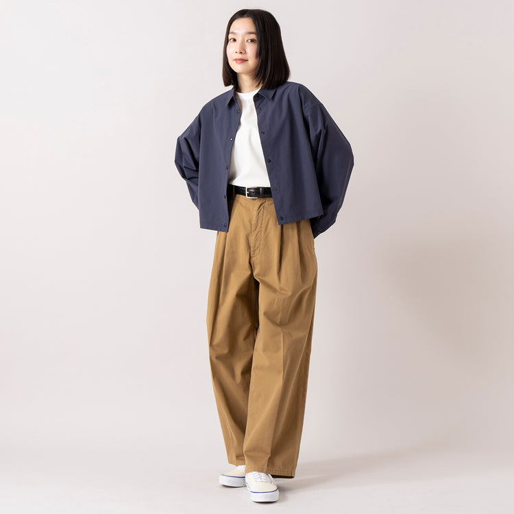 モデル身長 163cm,SEESETのAMPHIBITECH SHIRT|Le minorのM52 CHINO,https://market.e-begin.jp/products/tka_sst0005u_lala|https://market.e-begin.jp/products/gsr_lmn0024u_lala