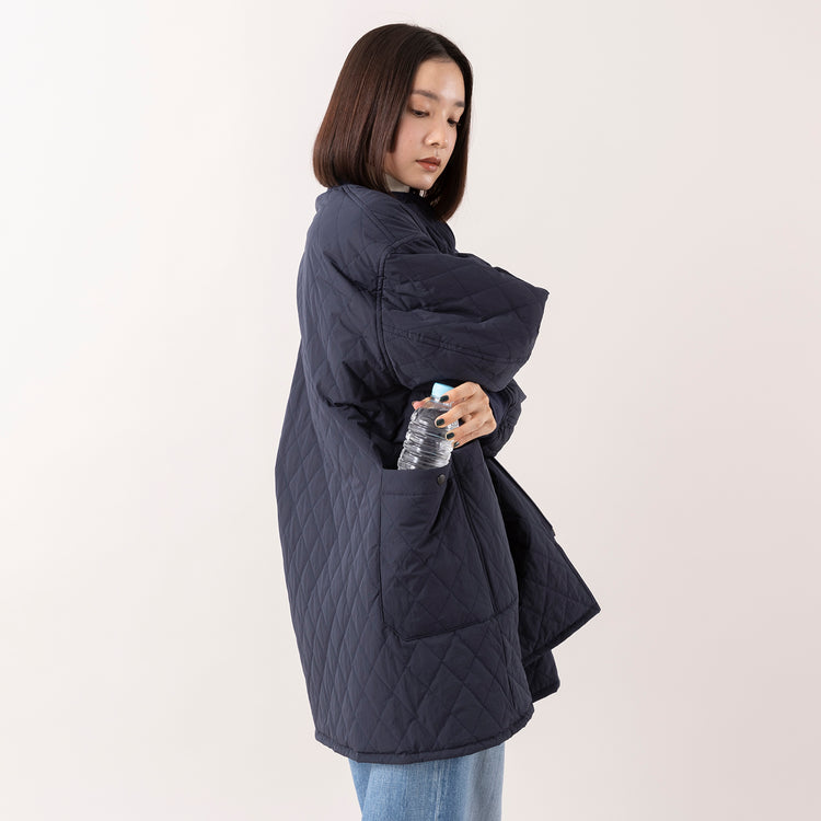 モデル身長163cm,seesetの両A面アウター|Healthknitのクラシックフライス 長袖ハイネックハーフジップ|caquのFSワイドボーイズ,https://market.e-begin.jp/products/tka_sst1213s_lala|https://market.e-begin.jp/products/she_hea1192s_lala|https://market.e-begin.jp/products/tan_caq1164s_lala