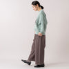 モデル身長 163cm,HEAVENLYのCotton Linen Canvas Wide Straight Pants|TaaiiのSILVER925 フォックステイルネックレス|HomieのCotton Sheer Stripe Socks,https://market.e-begin.jp/products/dlt_hvr0017u_lala|https://market.e-begin.jp/products/tii_tii0078u_lala|https://market.e-begin.jp/products/dlt_hmi0022u_lala