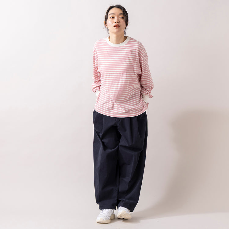 モデル身長165cm,Le minorのM52 CHINO|rapiécageのシェルカボションスクエアネックレス,https://market.e-begin.jp/products/gsr_lmn0024u_lala|https://market.e-begin.jp/products/rdx_rpc0107u_lala