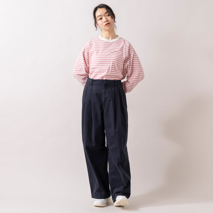 モデル身長165cm,Le minorのM52 CHINO|rapiécageのシェルカボションスクエアネックレス,https://market.e-begin.jp/products/gsr_lmn0024u_lala|https://market.e-begin.jp/products/rdx_rpc0107u_lala