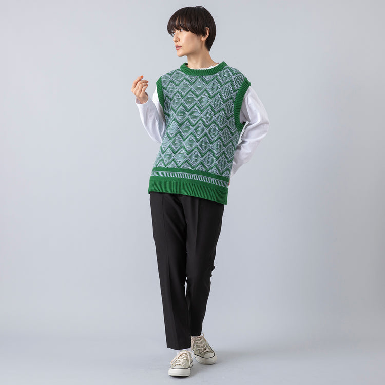 モデル身長163cm,UNIVERSAL OVERALLのWIDE HEAVY 2PACKS LONG SLEEVE TEE|FANTASTICDAYSのSTICKWORK,https://market.e-begin.jp/products/lon_uni0705n_lala|https://market.e-begin.jp/products/wga_fan0290p_lala