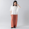 モデル身長160cm,HeavenlyのHemp Crewneck Wide Shirt|GLENFIELDのシャークソールビジネスサンダル|MATOWのTsuki 朧月 -おぼろづき- / スクエア シルバー レザー,https://market.e-begin.jp/products/dlt_hvr0457s_lala|https://market.e-begin.jp/products/jal_gfd0392q_lala|https://market.e-begin.jp/products/bey_mtw0356s_lala