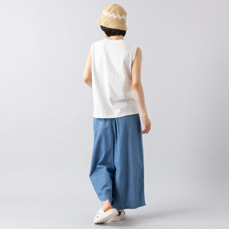 モデル身長165cm,HeavenlyのLinen Dolman Shirt|HeavenlyのCotton Linen 4.5oz Denim Wide Pants|ELKEのELKE BAG market|el mareのグアテマラハット|314のスターマルチウェイネックレス,https://market.e-begin.jp/products/dlt_hvr0752s_lala|https://market.e-begin.jp/products/dlt_hvr0753s_lala|https://market.e-begin.jp/products/mak_eke0712s_lala|https://market.e-begin.jp/products/sir_eds0749q_lala|https://market.e-begin.jp/products/siy_siy0736s_lala