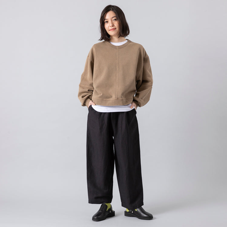 HEAVENLY | ヘブンリー　Linen Rayon Wide Tapered Pants