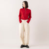 モデル身長163cm,Healthknitのクラシックフライス 長袖ハイネックハーフジップ|RNA-Nのコックさんの5ポケットパンツ,https://market.e-begin.jp/products/she_hea1192s_lala|https://market.e-begin.jp/products/tky_rnn1181s_lala