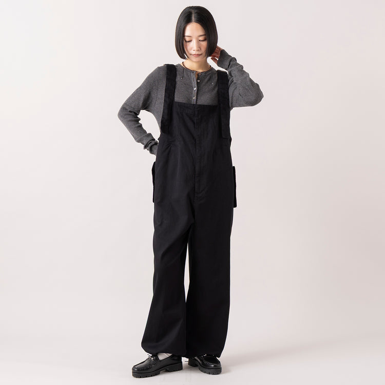 モデル身長165cm,RNA-Nのカシミヤウールブレンドリブニットカーディガン|RNA-Nのワイドストレートミリタリーオーバーオール|rapiécageのビーズ＆コードスライドネックレス,https://market.e-begin.jp/products/tky_rnn1269s_lala|https://market.e-begin.jp/products/tky_rnn1267s_lala|https://market.e-begin.jp/products/rdx_rpc1311s_lala