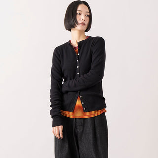 RNA-N | アールエヌエーエヌ　カシミヤウールブレンドリブニットカーディガン