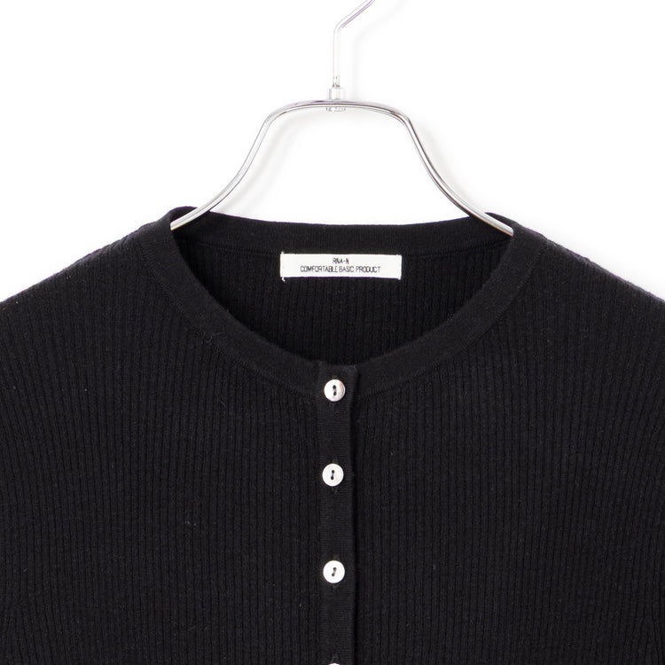 RNA-N | アールエヌエーエヌ　カシミヤウールブレンドリブニットカーディガン