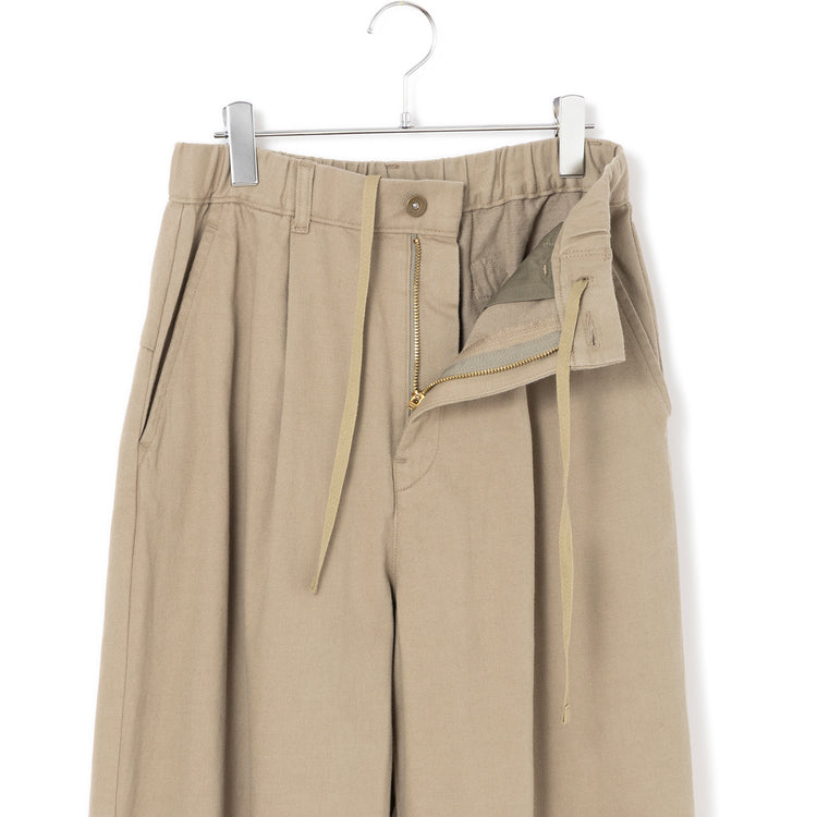 RNA-N | アールエヌエーエヌ　コットンウールクラシックバレルパンツ