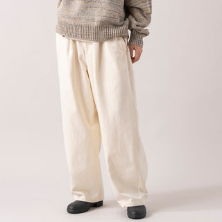 RNA-N | アールエヌエーエヌ　コットンウールクラシックバレルパンツ
